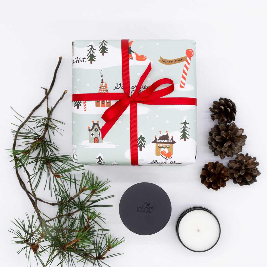 OLOR Christmas Tree Luxury Scented Candle Home Fragrance