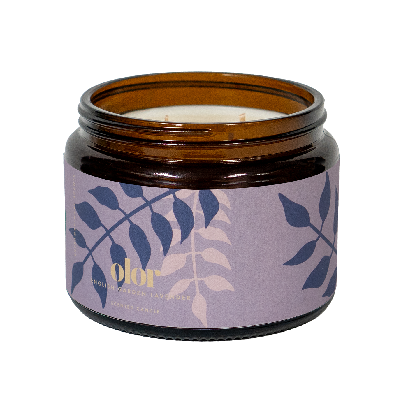 English Garden Lavender Scented 3 Wick Jar Candle