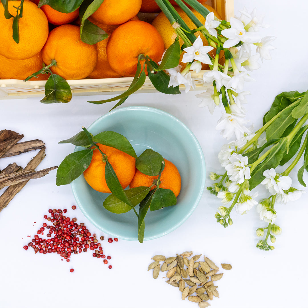 Mandarin + Sandalwood Scented 3 Wick Jar Candle