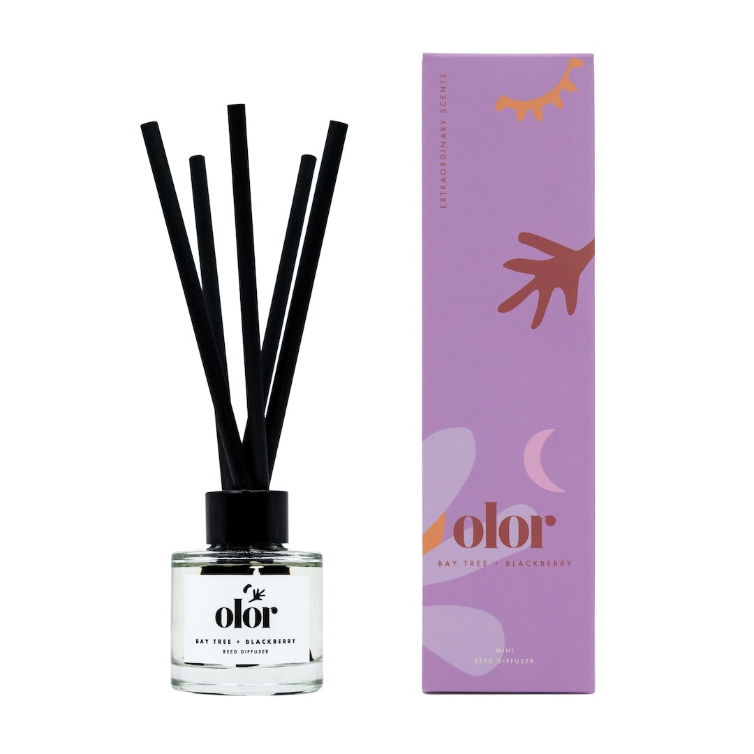 Bay Tree + Blackberry Mini Reed Diffuser