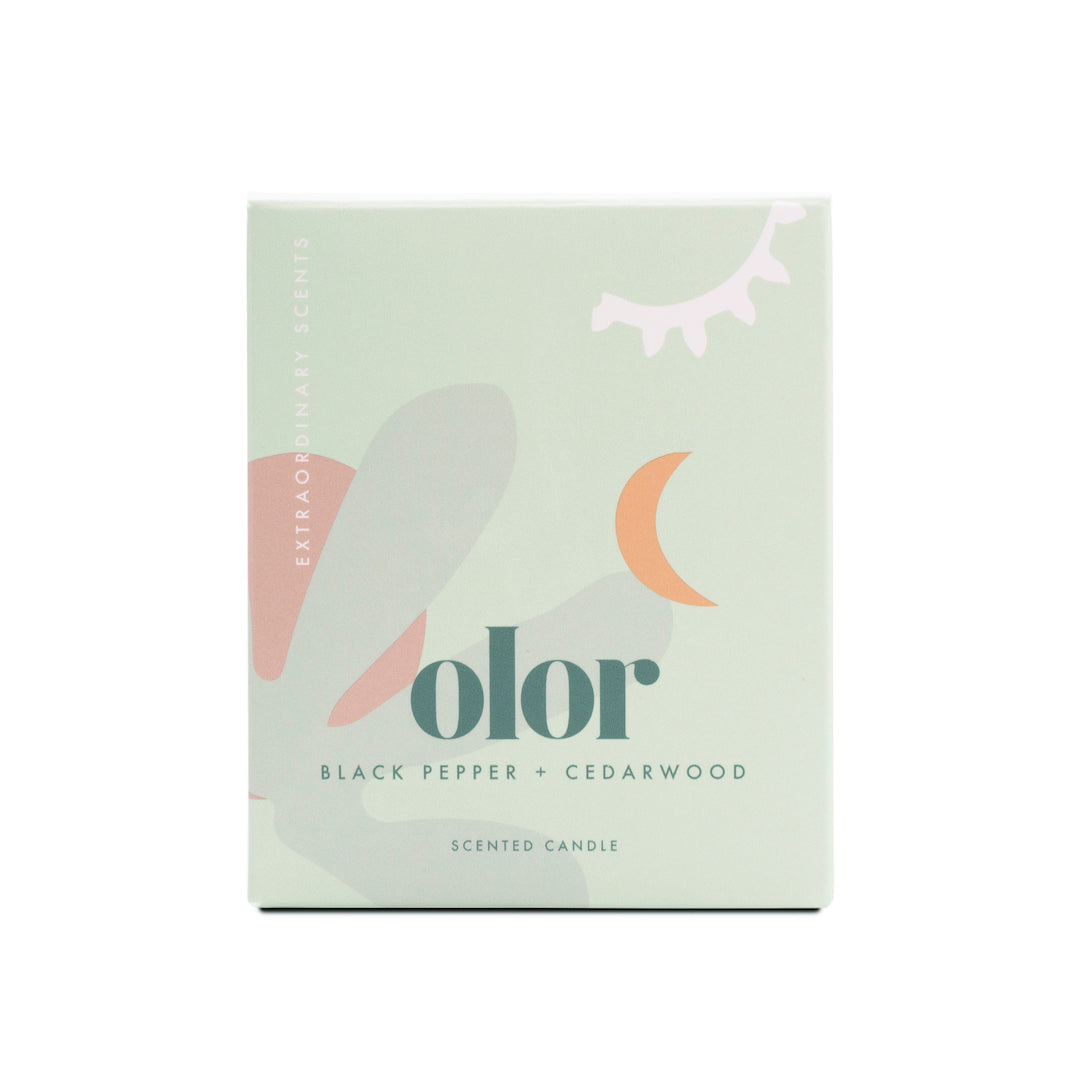 Black Pepper + Cedarwood Classic Candle