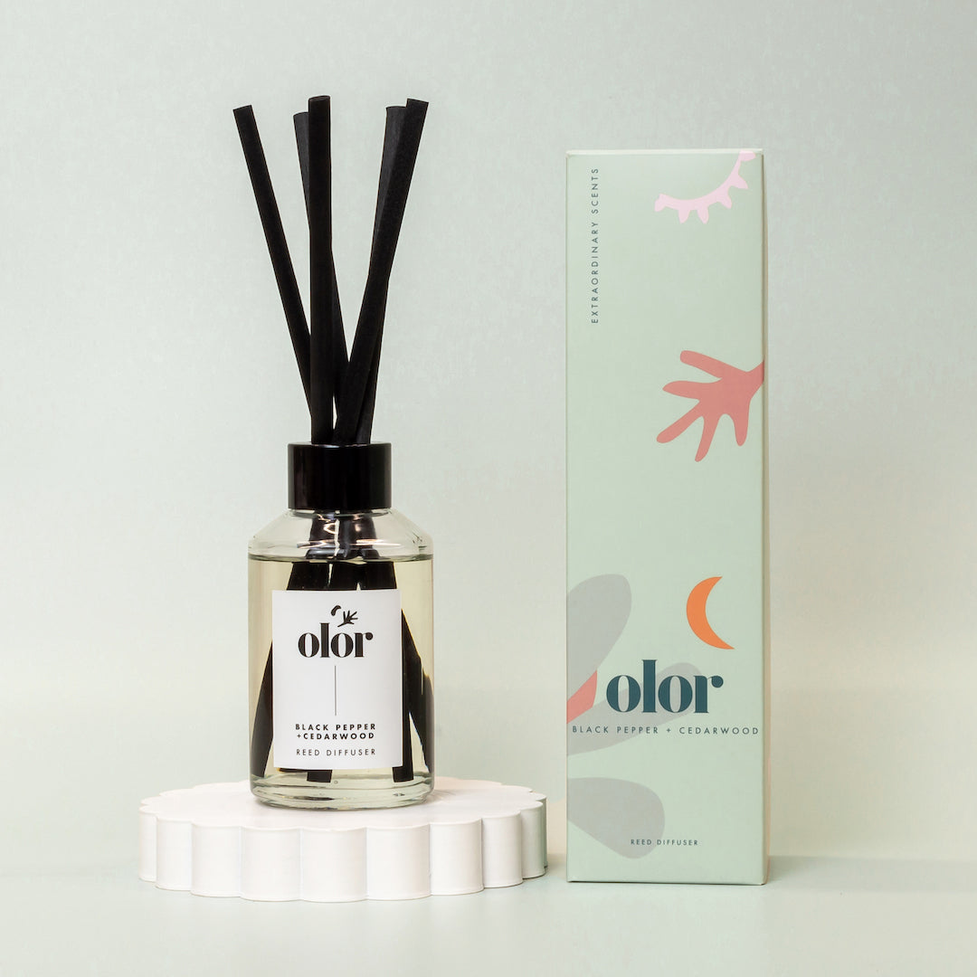 Black Pepper + Cedarwood Diffuser