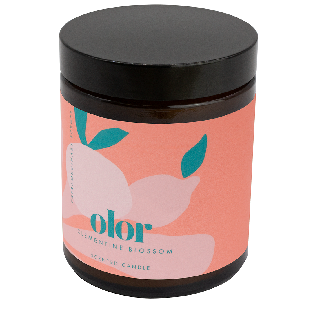 Clementine Blossom Jar Candle