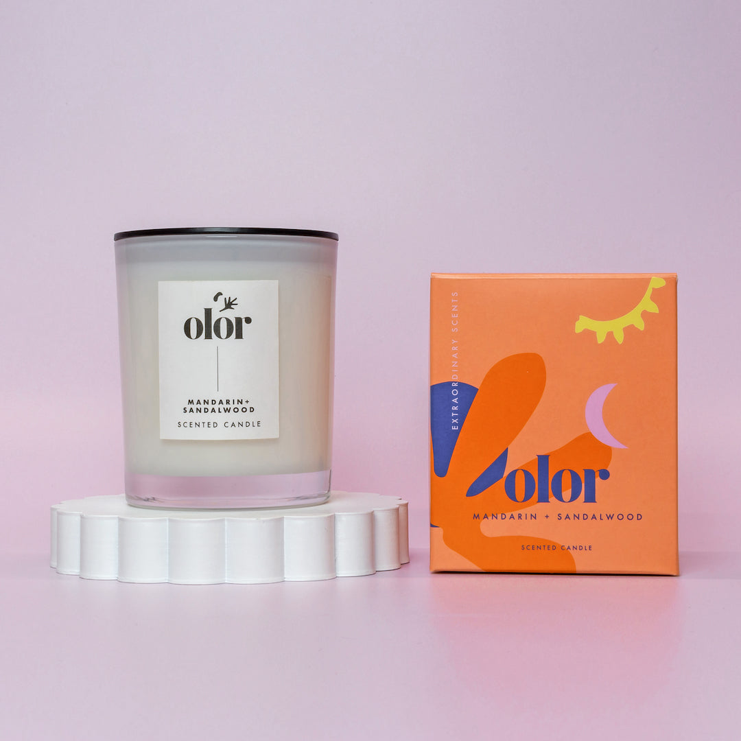 Mandarin + Sandalwood Classic Candle