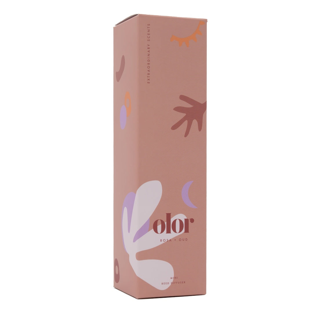 Rosa + Oud Mini Reed Diffuser
