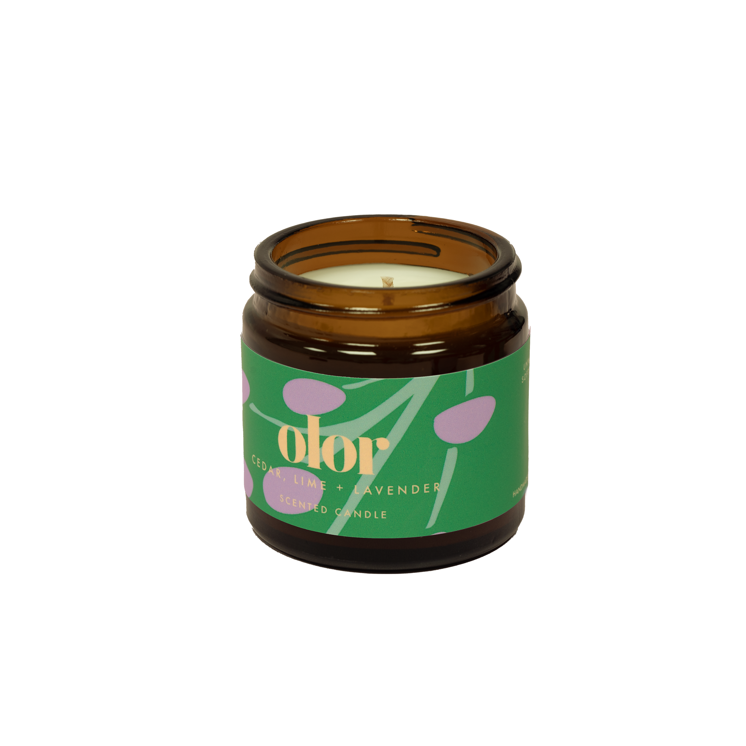 Cedar, Lime + Lavender Mini Jar Candle