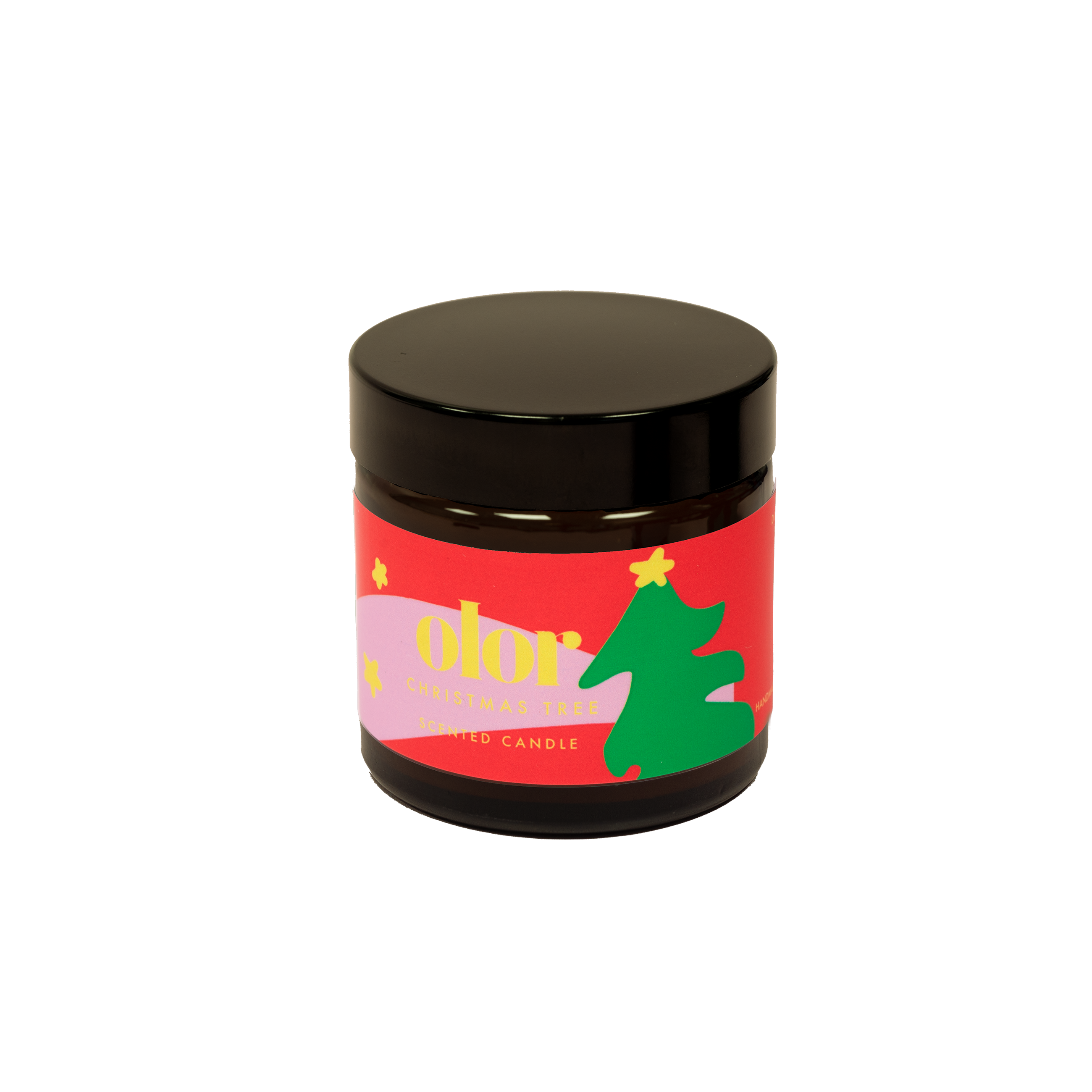 Christmas Tree Mini Jar Candle