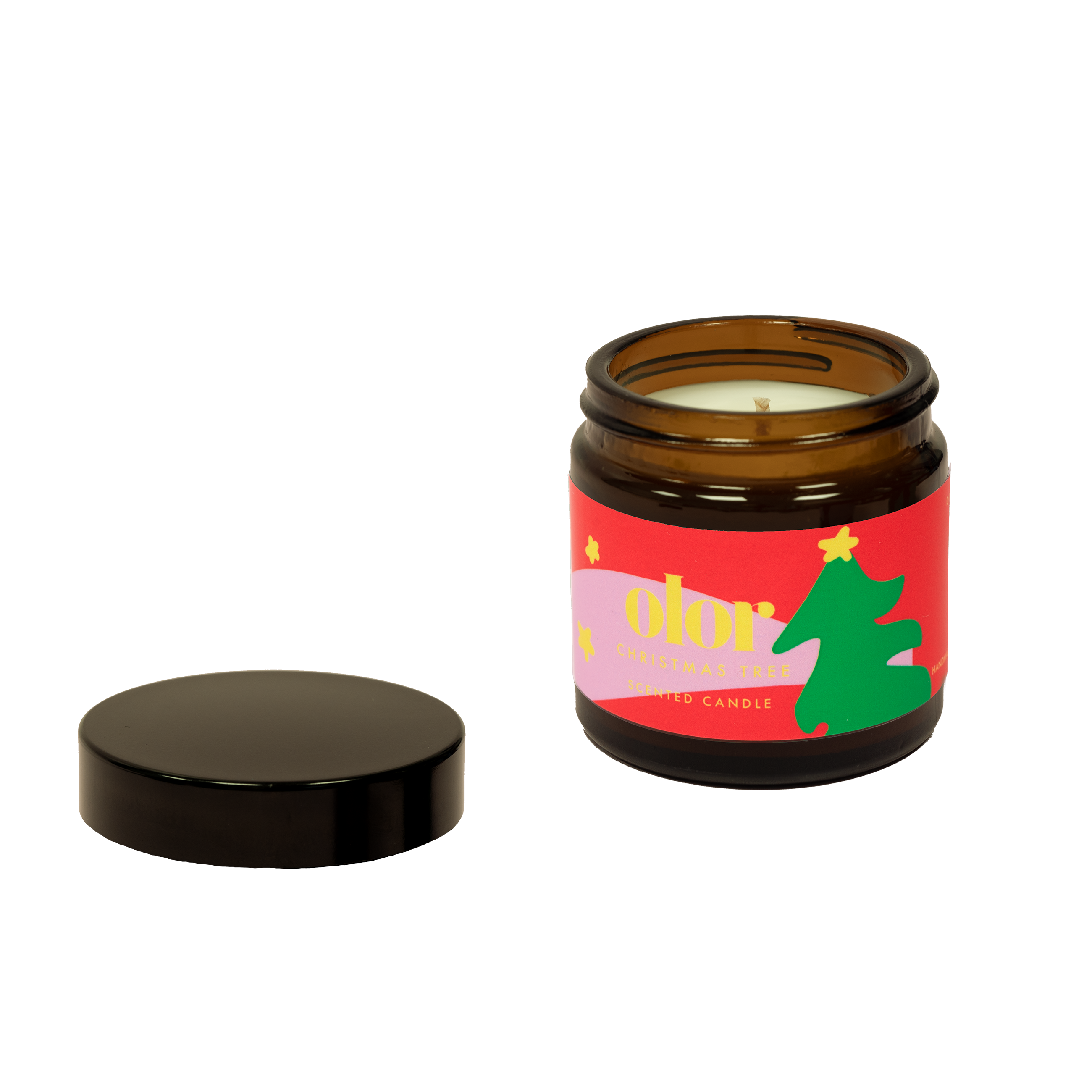 Christmas Tree Mini Jar Candle