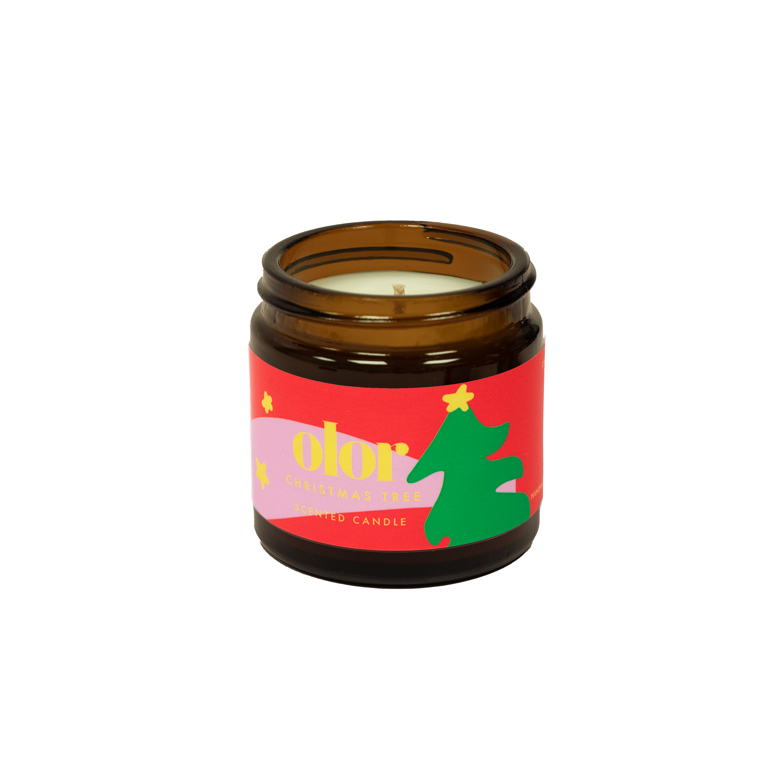 Christmas Tree Mini Jar Candle