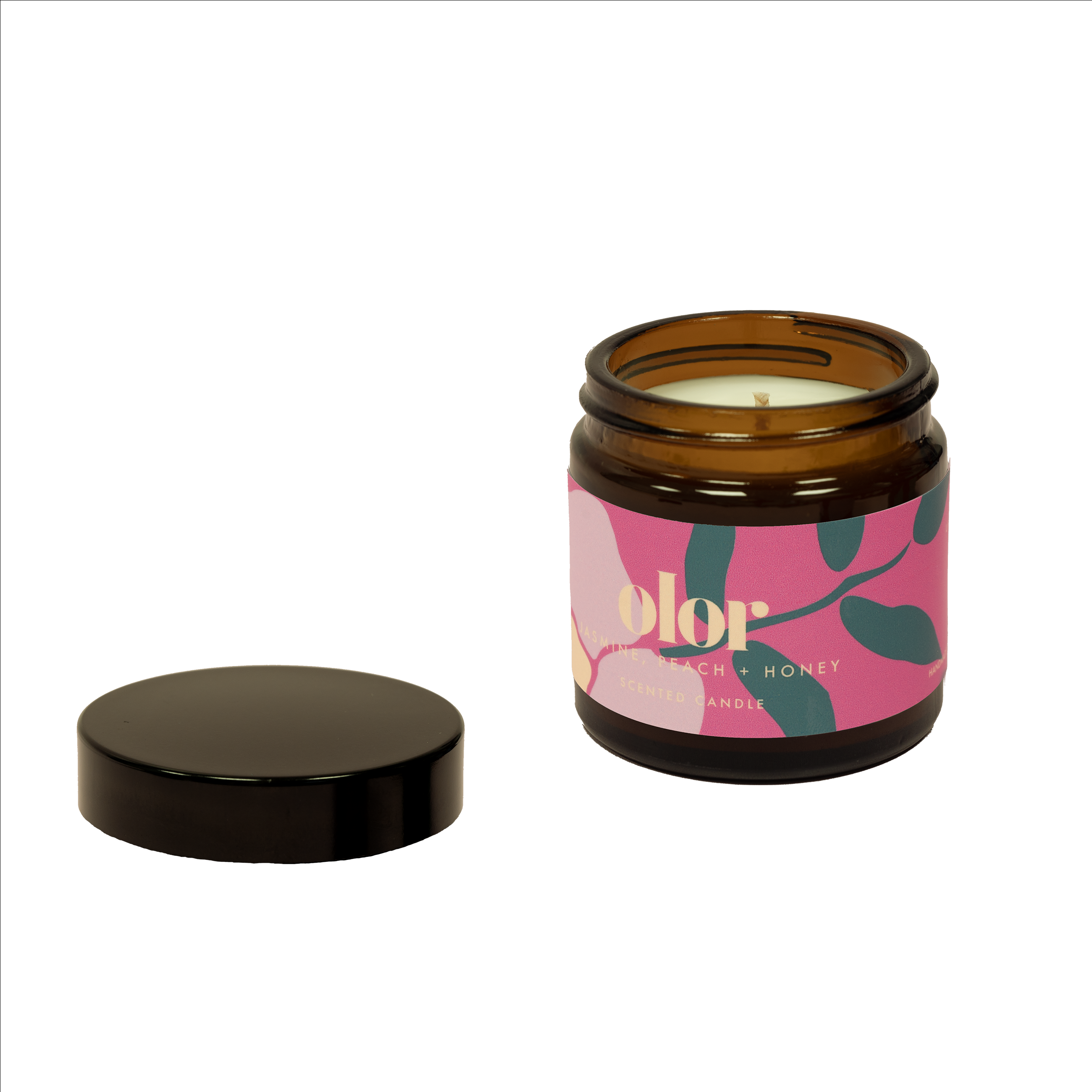 Jasmine, Peach + Honey Mini Jar Candle