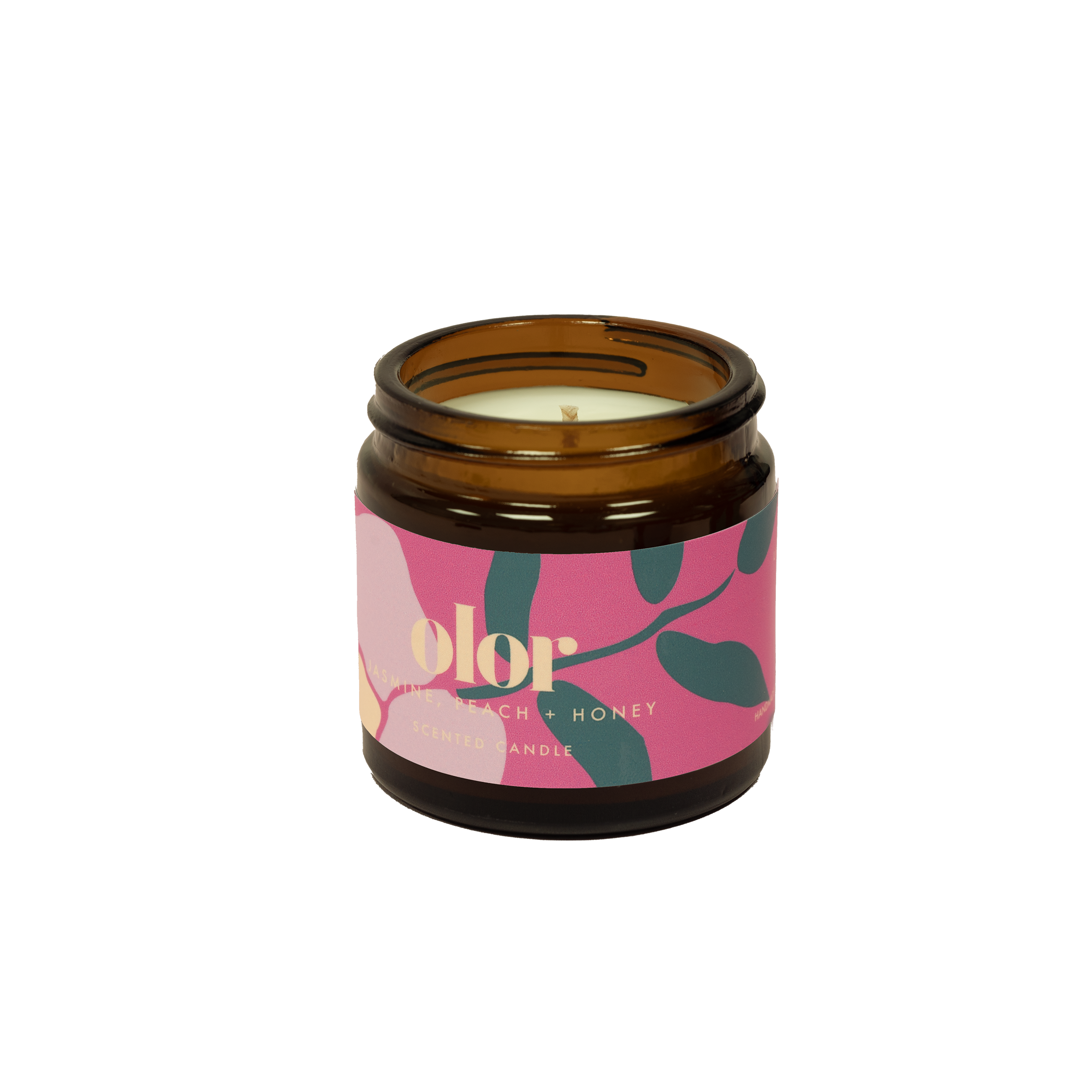 Jasmine, Peach + Honey Mini Jar Candle