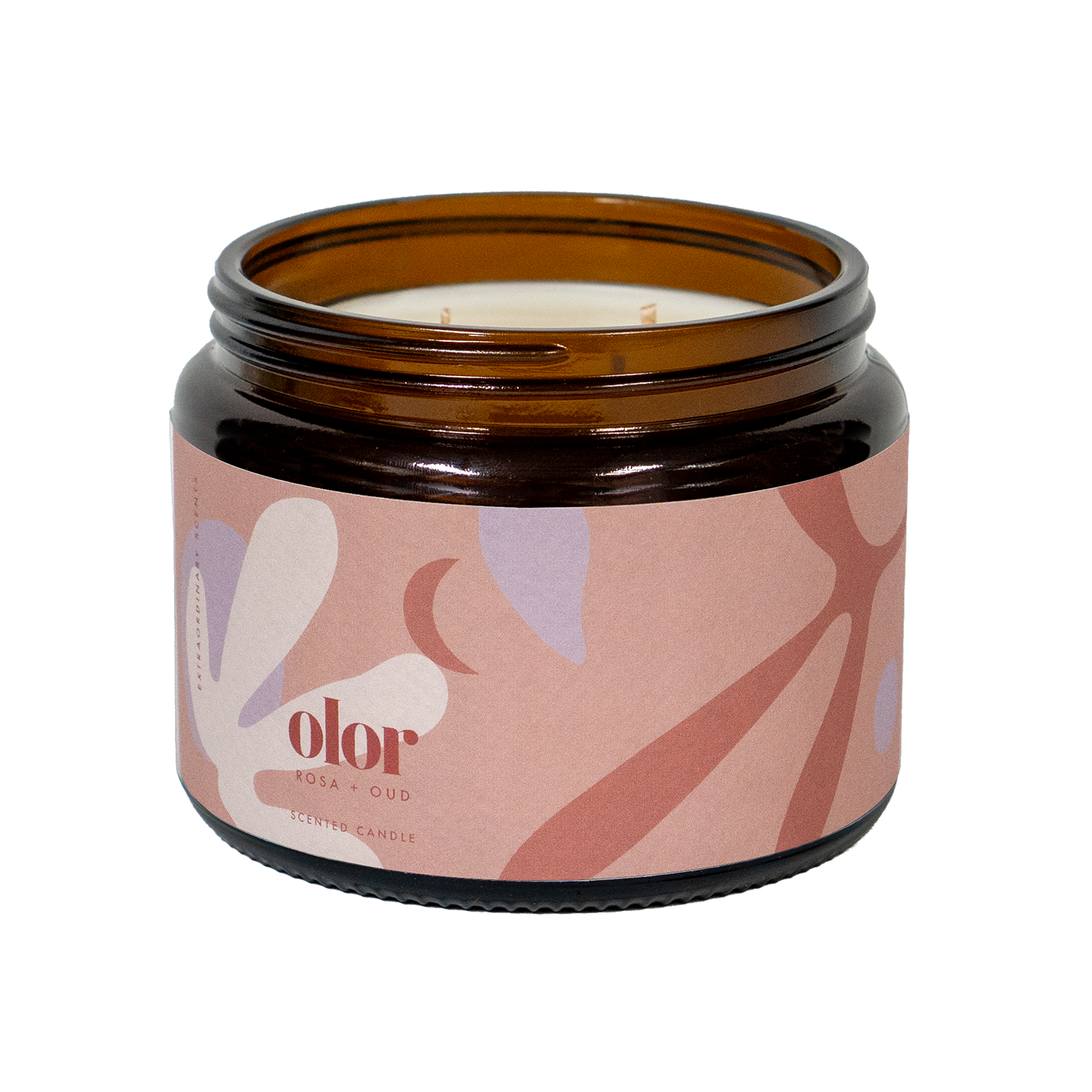 Rosa + Oud Scented 3 Wick Jar Candle