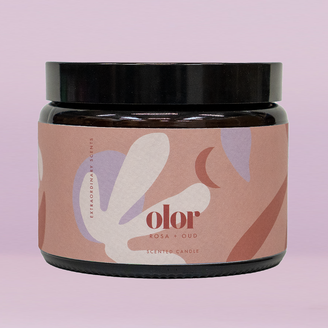 Rosa + Oud Scented 3 Wick Jar Candle