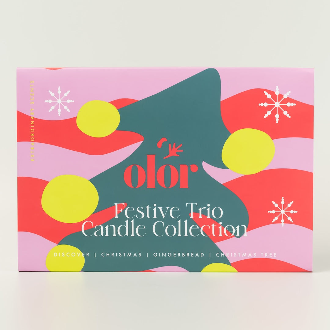 Festive Trio Candle Collection Gift Set