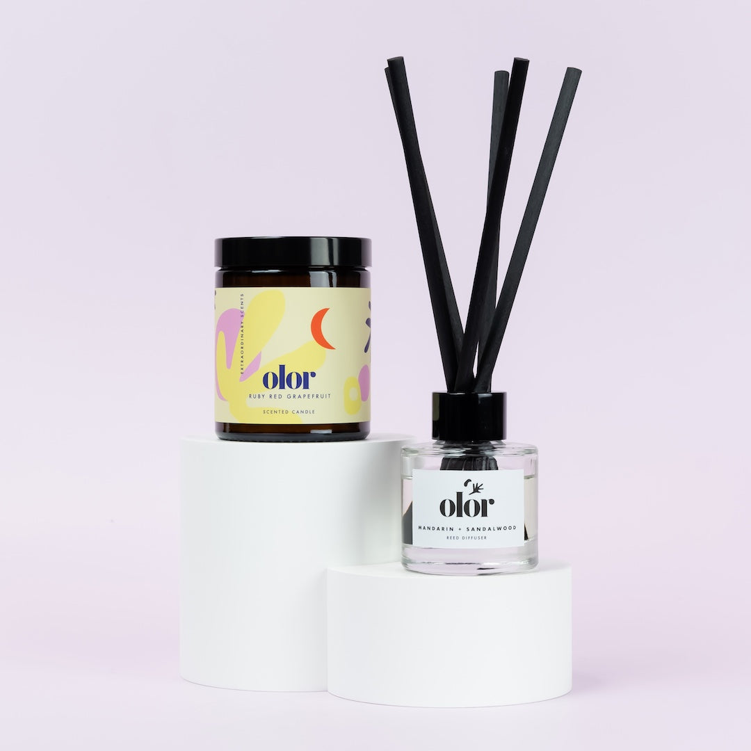 Joyful Radiance Collection Diffuser & Candle Gift Set
