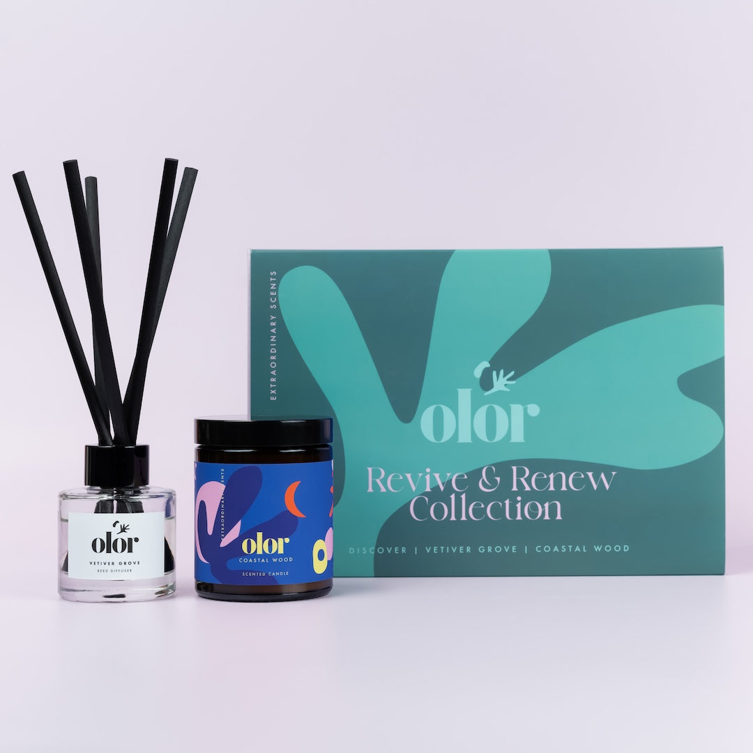 Revive & Renew Collection Diffuser & Candle Gift Set