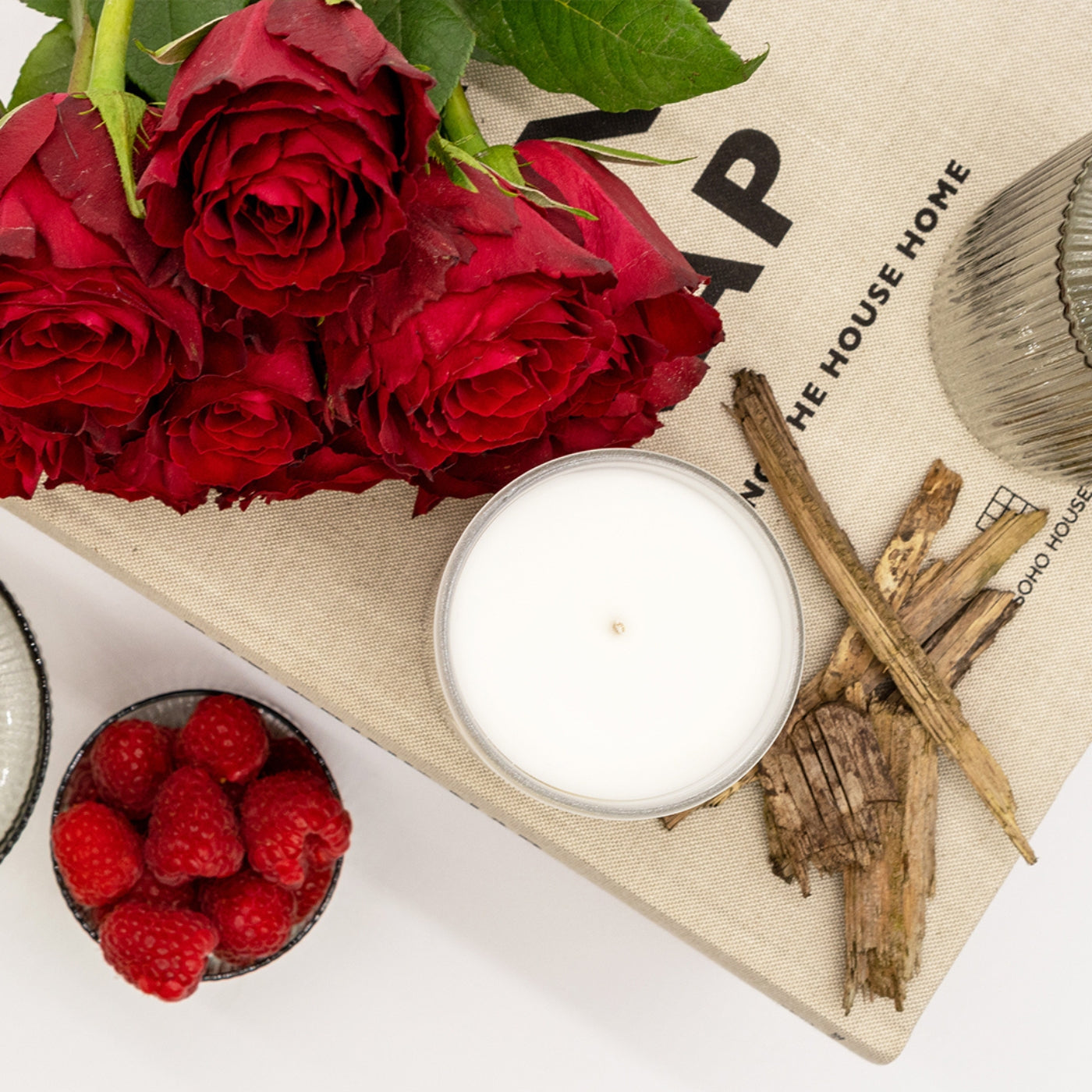 Rosa + Oud Scented 3 Wick Jar Candle