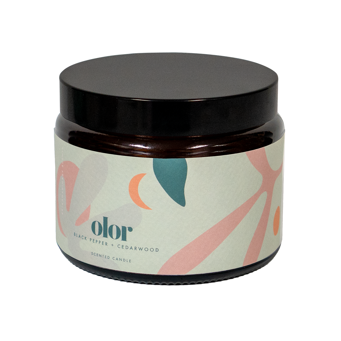 Black Pepper + Cedarwood Scented 3 Wick Jar Candle
