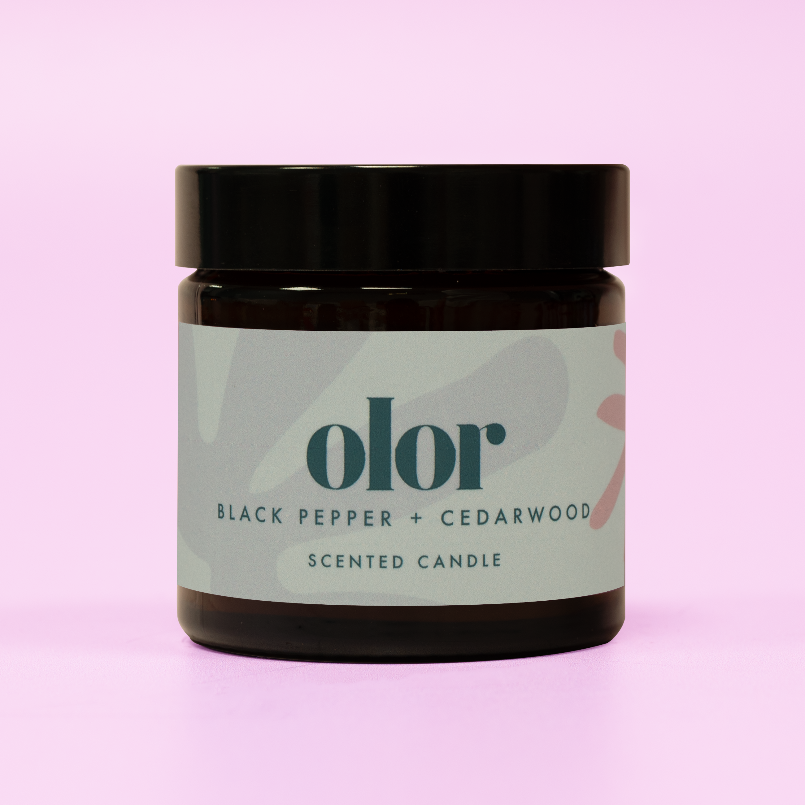 Black Pepper + Cedarwood Mini Jar Candle