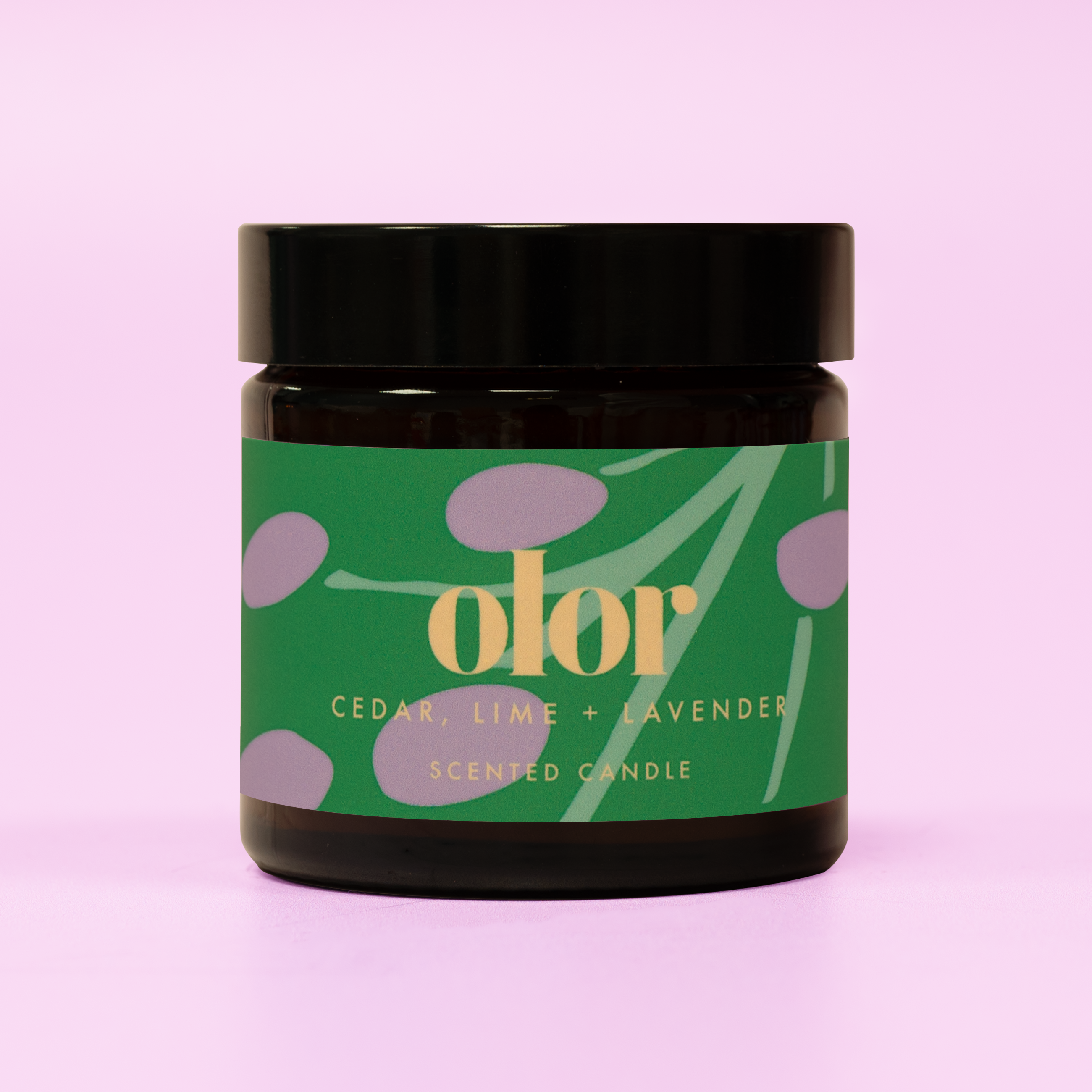 Cedar, Lime + Lavender Mini Jar Candle