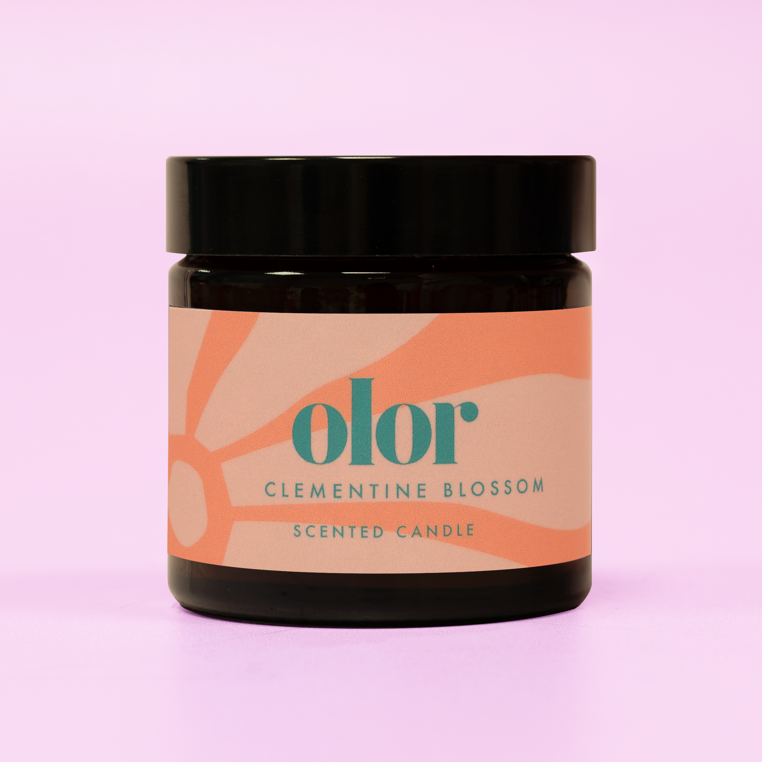 Clementine Blossom Mini Jar Candle