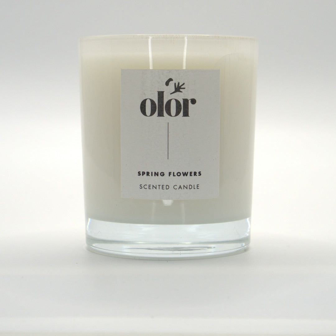 Spring Flowers Classic Candle