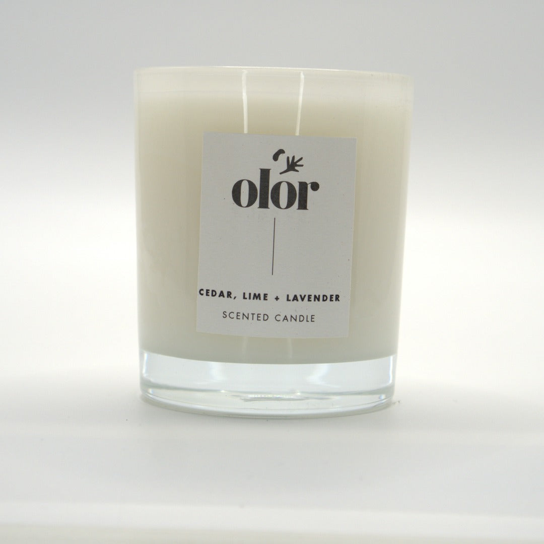 Cedar, Lime + Lavender Classic Candle