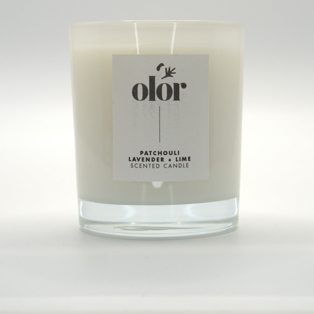 Patchouli Lavender + Lime Classic Candle