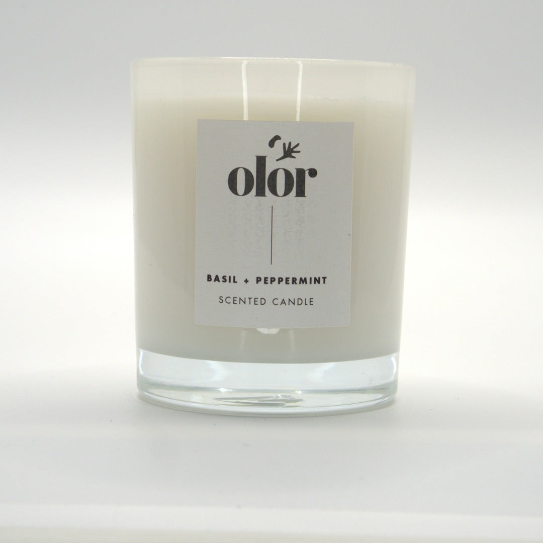 Basil + Peppermint Classic Candle