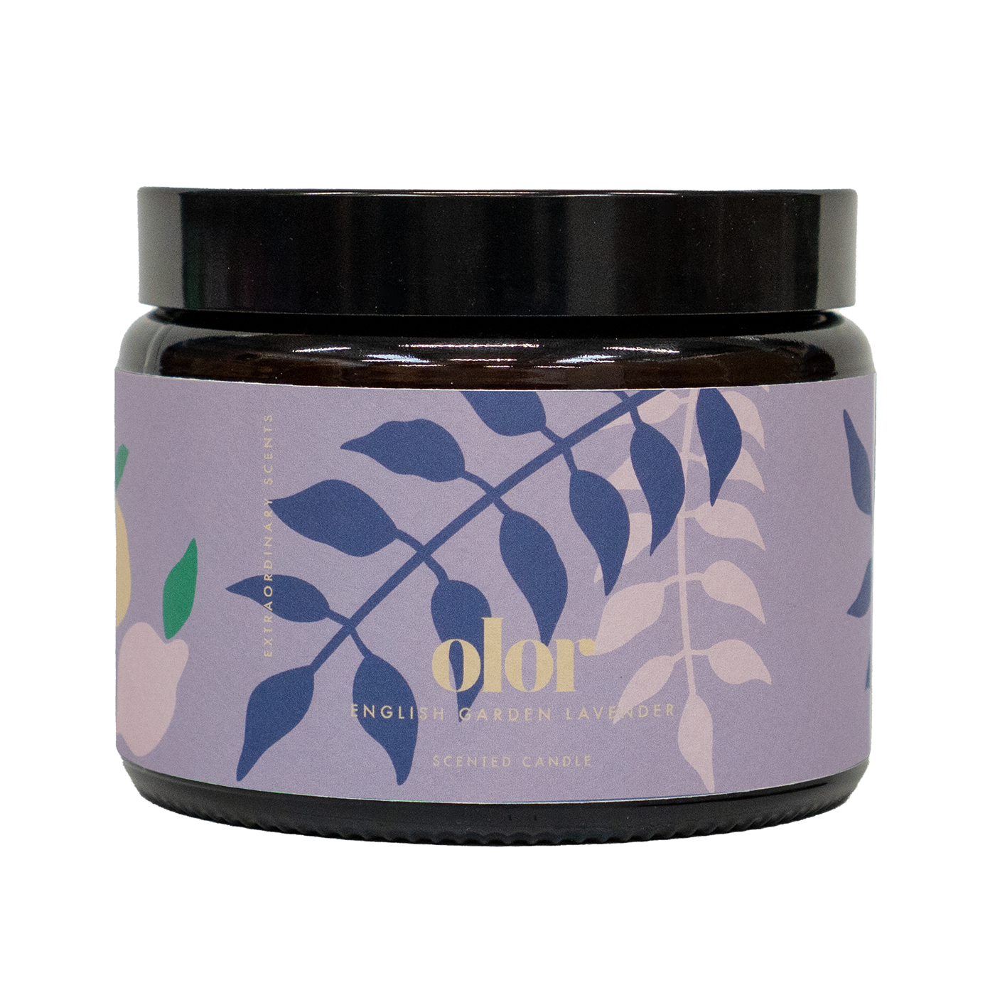 English Garden Lavender Scented 3 Wick Jar Candle
