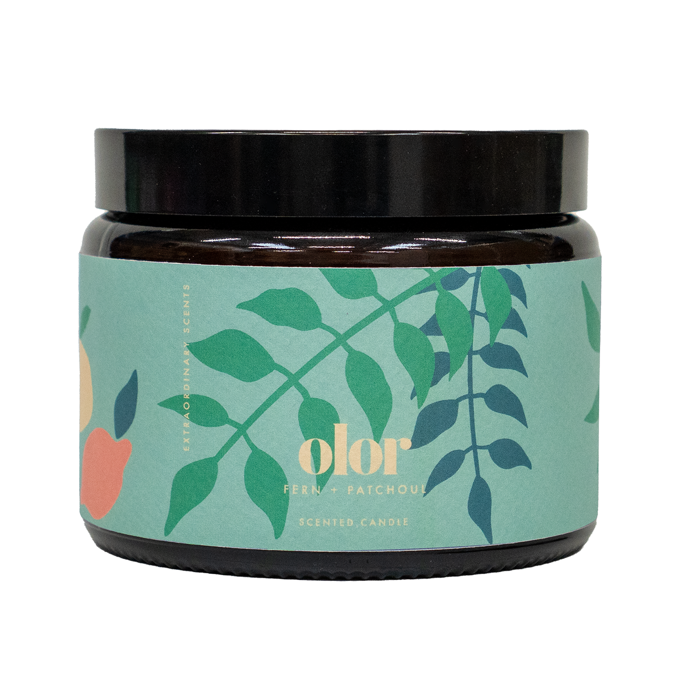 Fern + Patchouli Scented 3 Wick Jar Candle