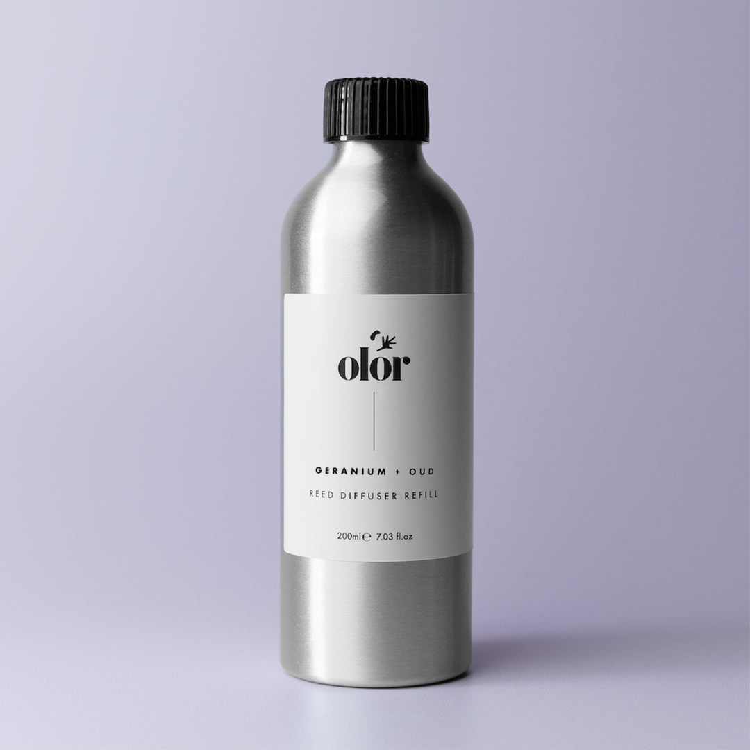 Geranium + Oud Reed Diffuser Refill