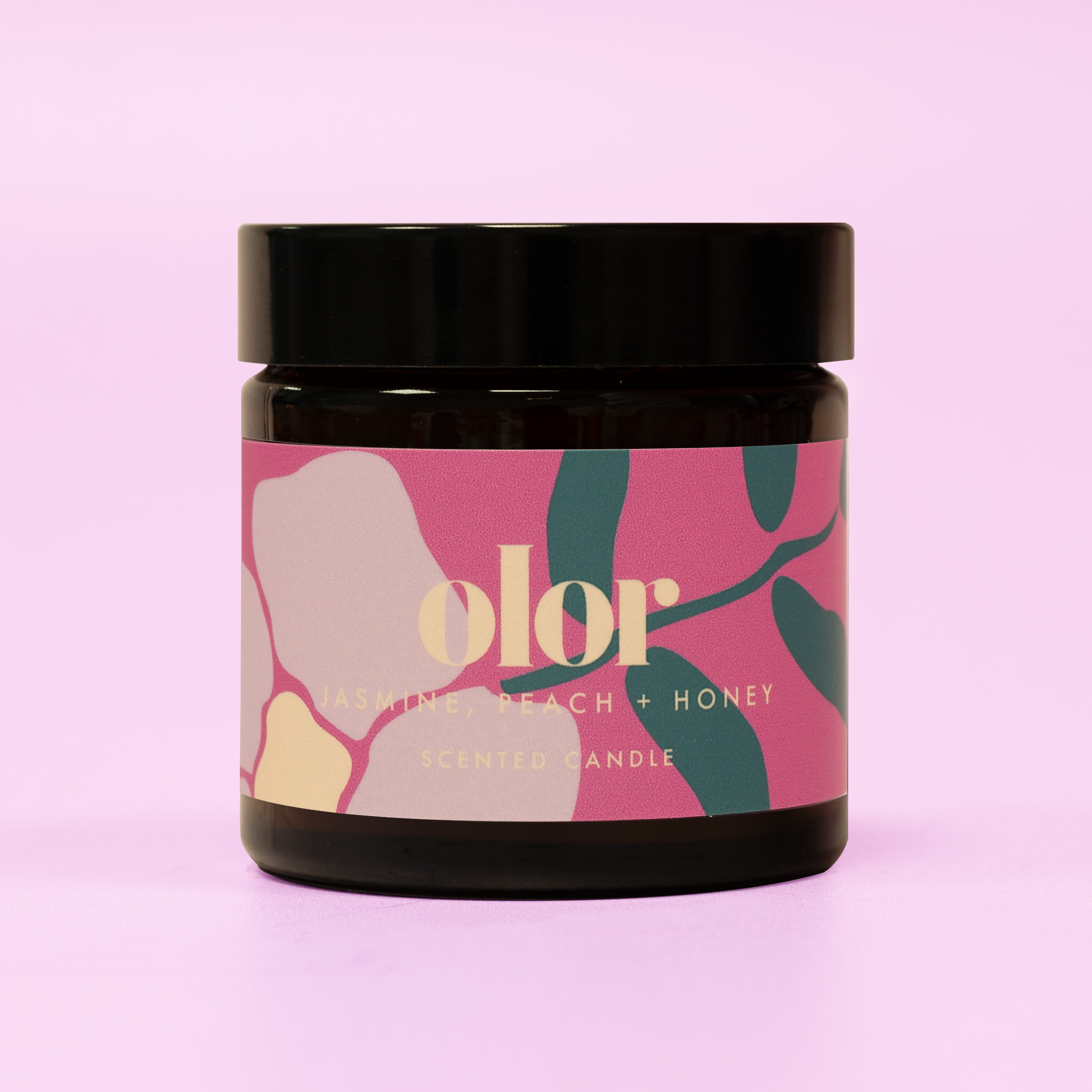 Jasmine, Peach + Honey Mini Jar Candle