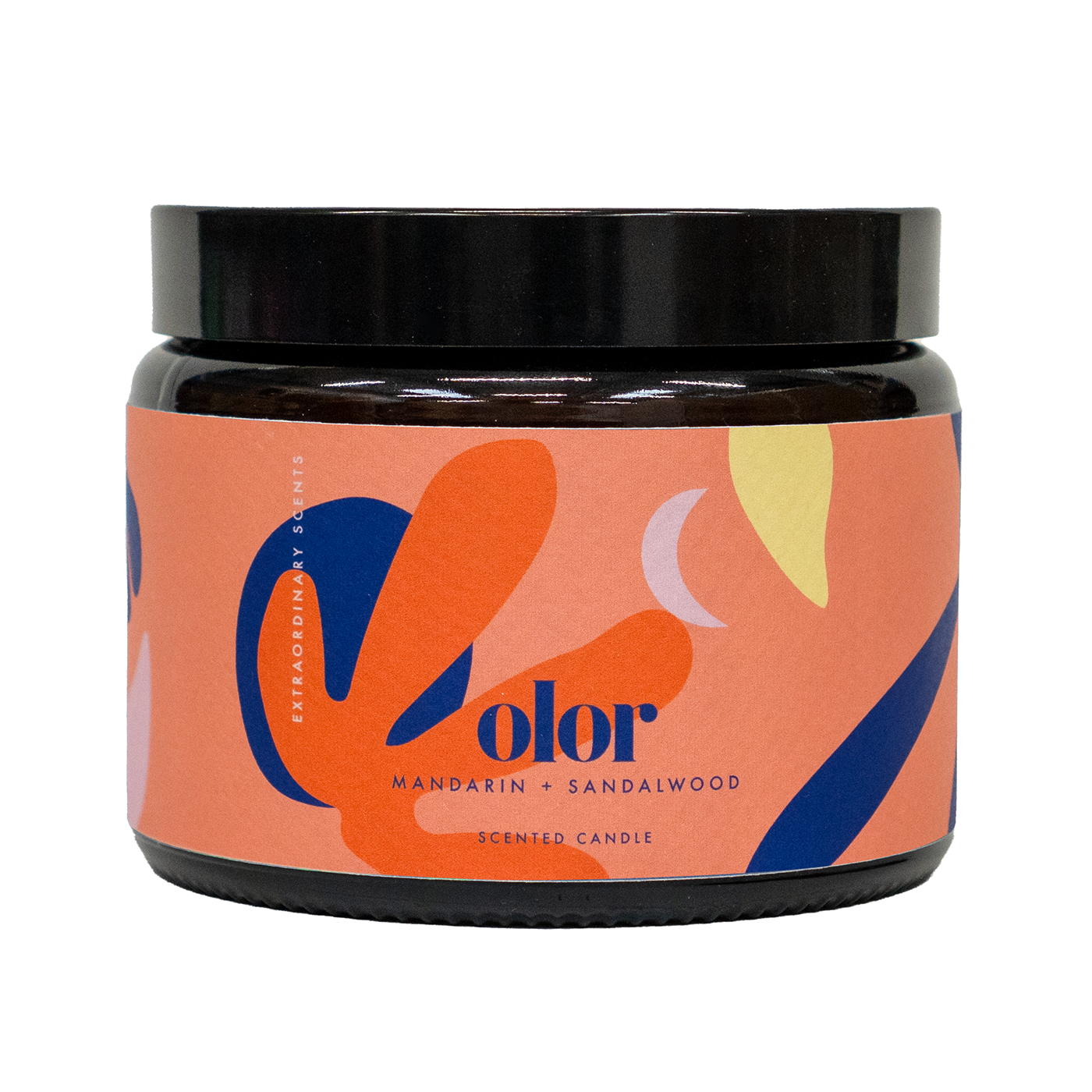 Mandarin + Sandalwood Scented 3 Wick Jar Candle