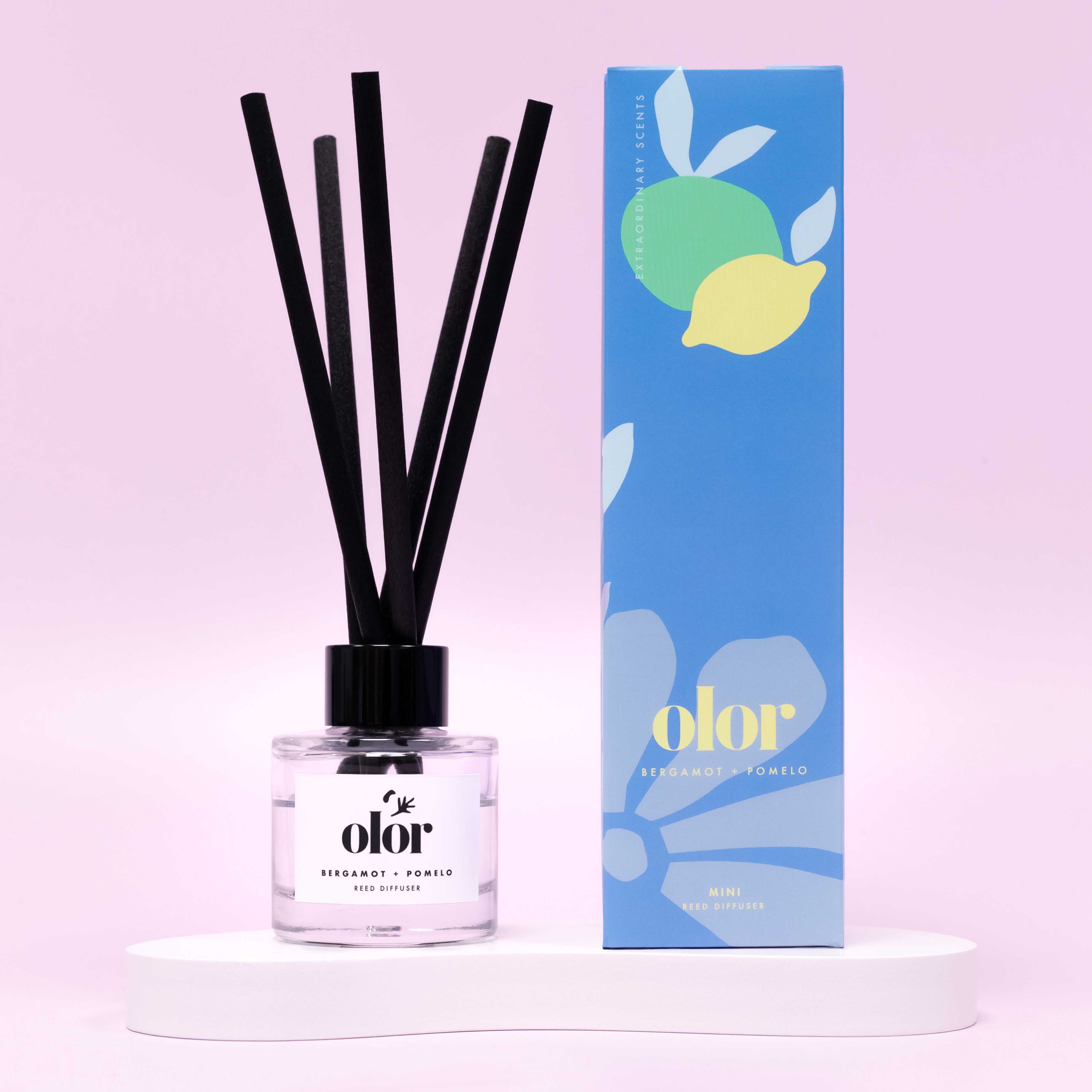Bergamot + Pomelo Mini Reed Diffuser