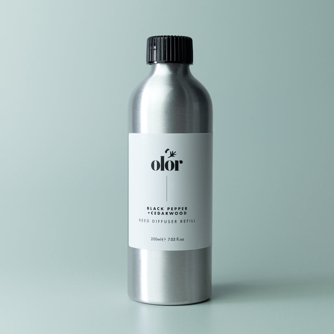 Black Pepper + Cedarwood Diffuser Refill