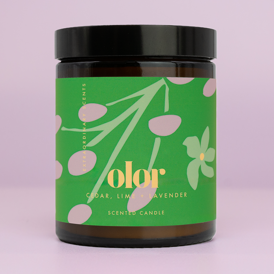 Cedar, Lime & Lavender Jar Candle