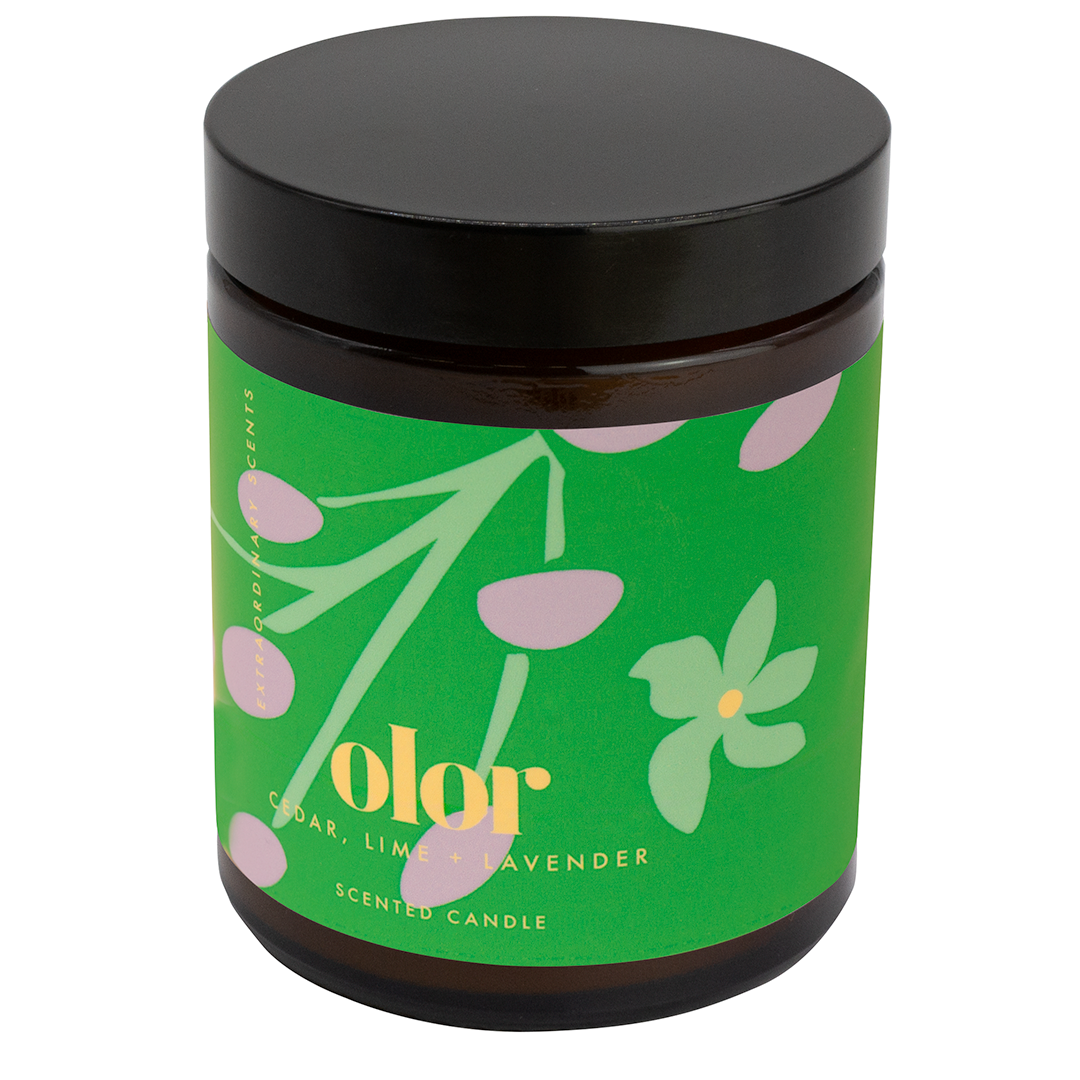 Cedar, Lime & Lavender Jar Candle
