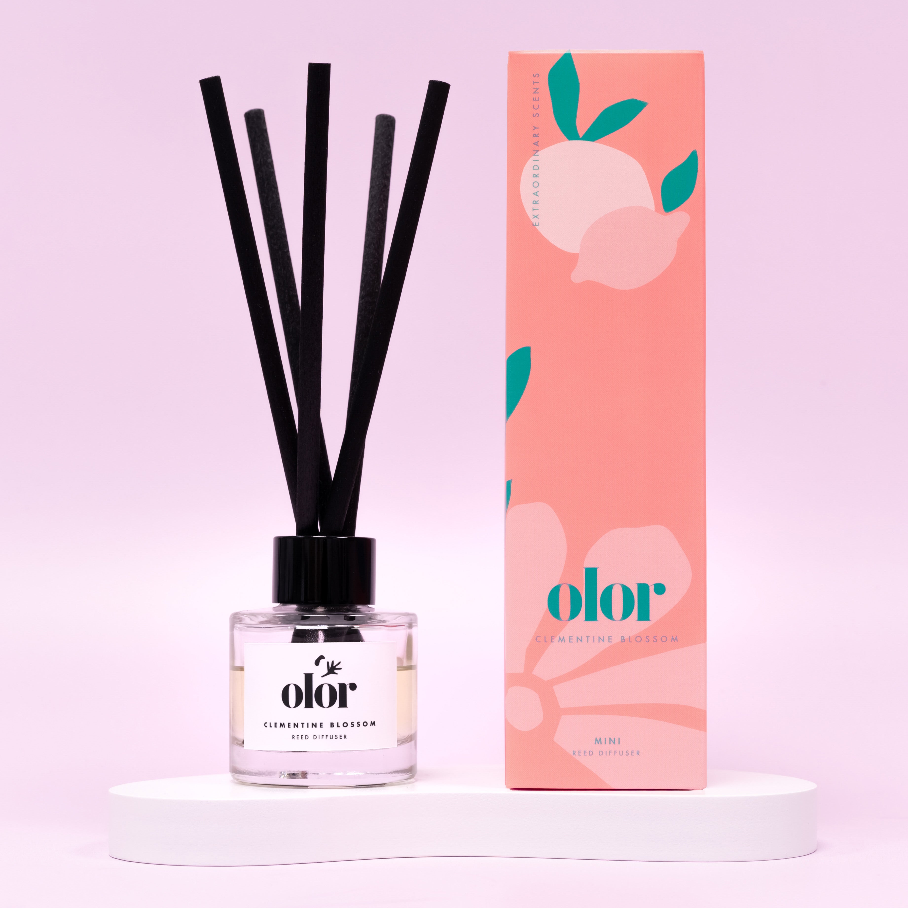 Clementine Blossom Mini Reed Diffuser
