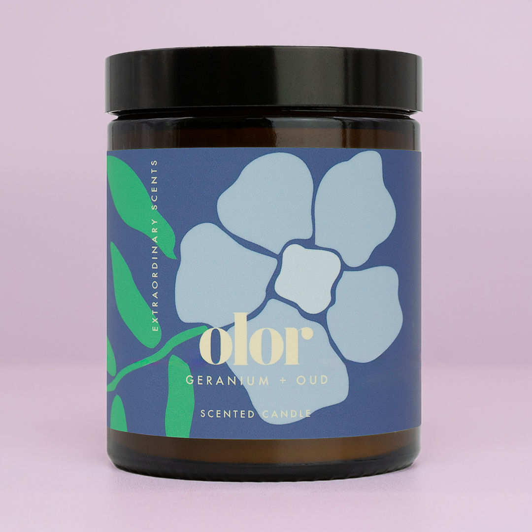 Geranium + Oud Jar Candle