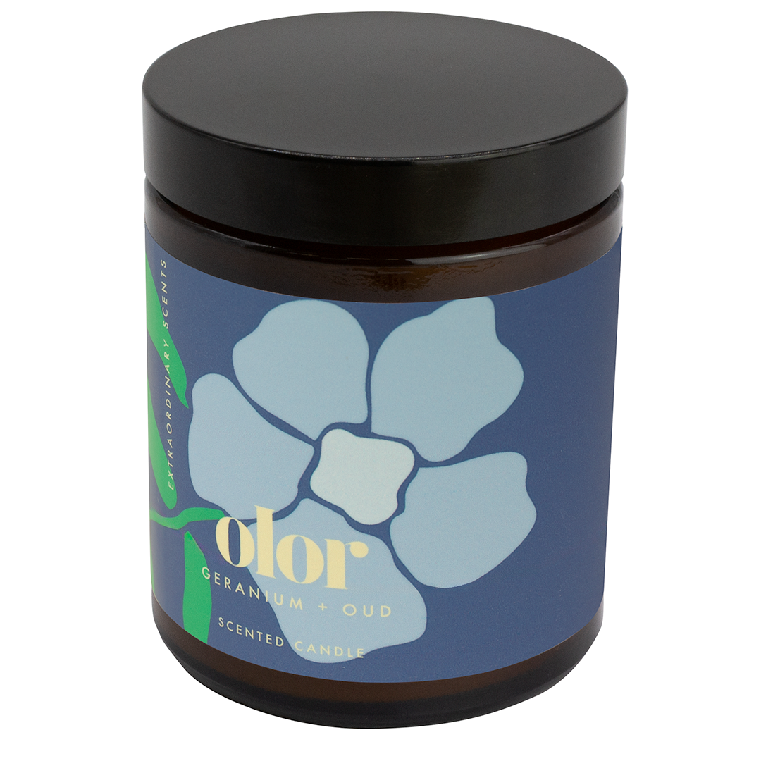 Geranium + Oud Jar Candle