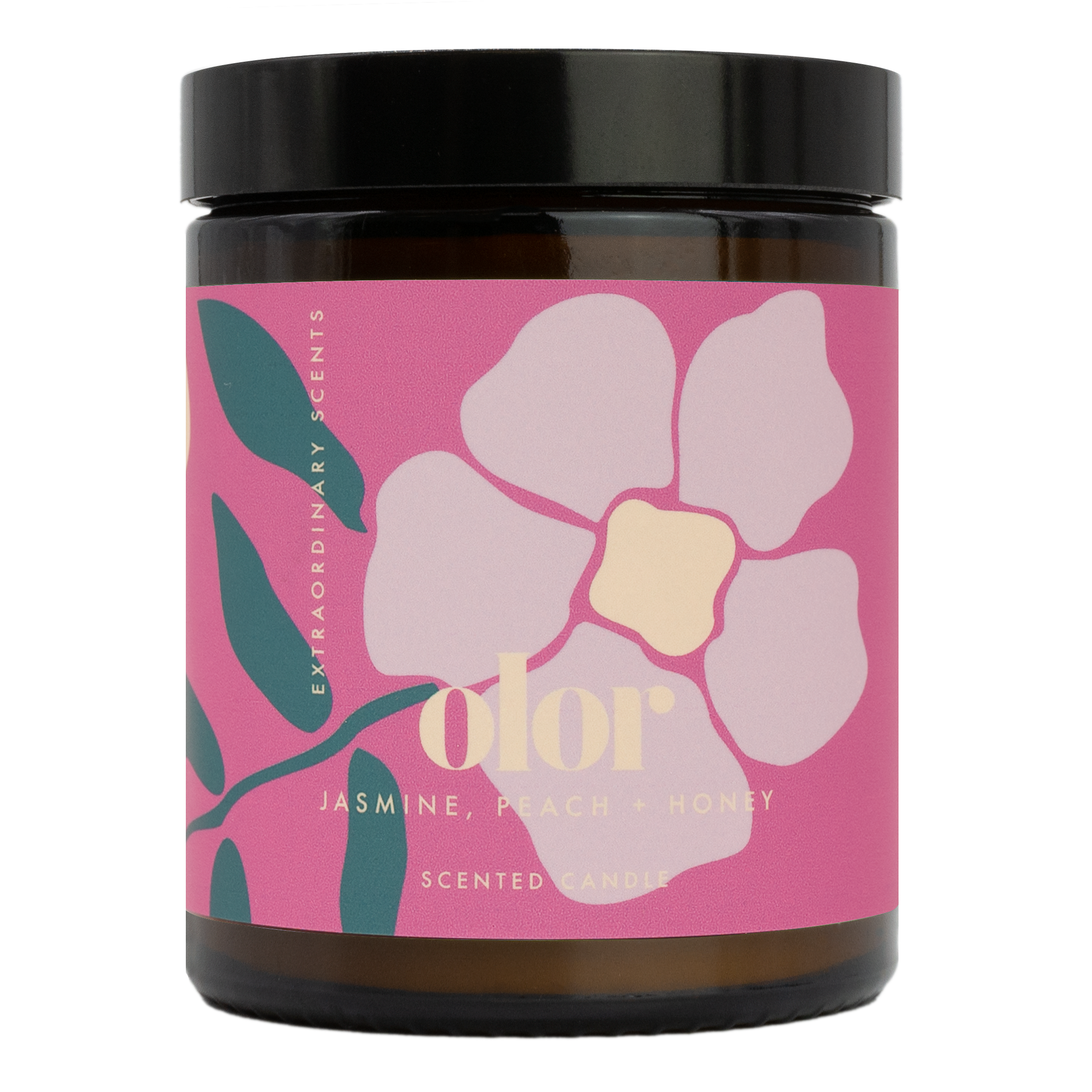 Jasmine, Peach + Honey Jar Candle