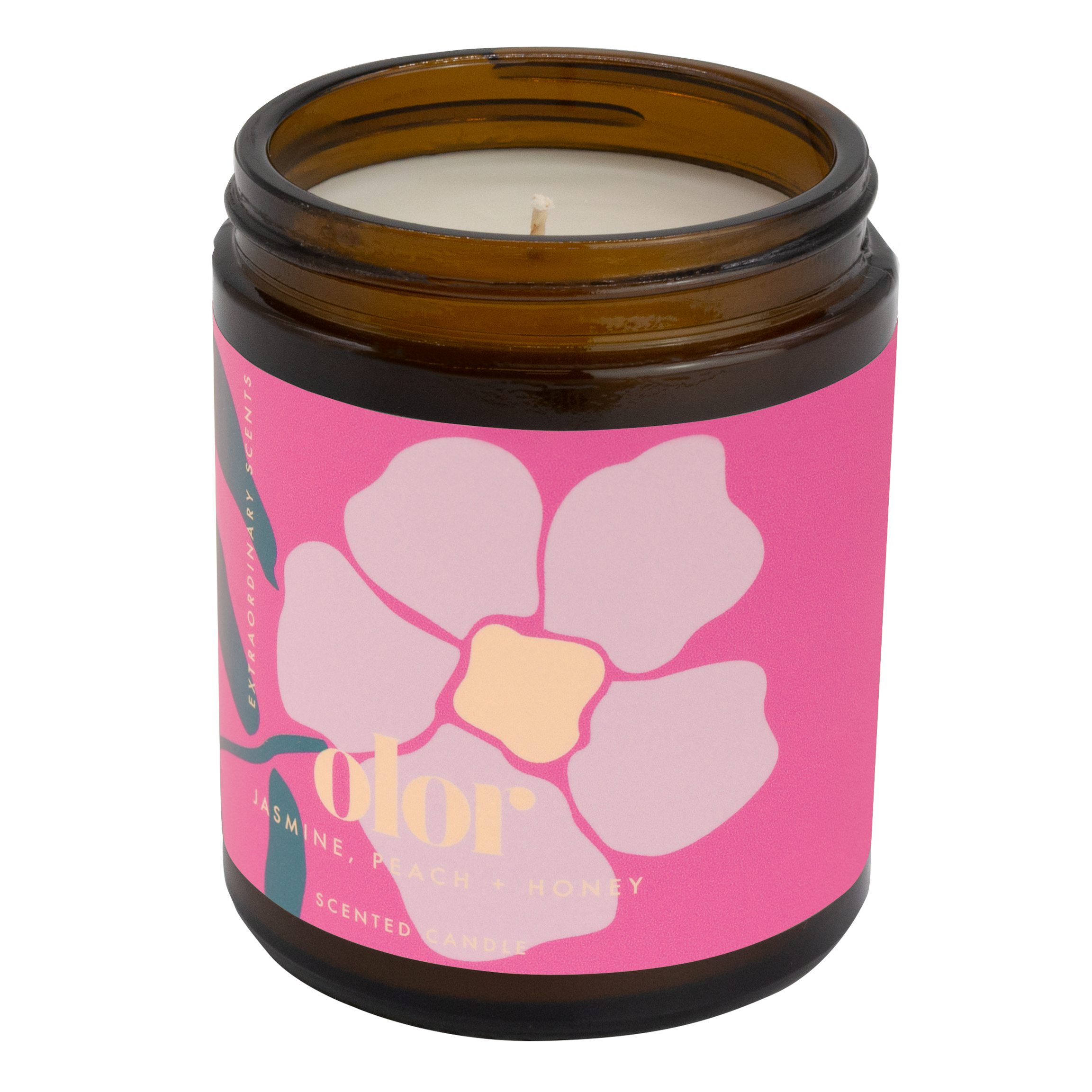 Jasmine, Peach + Honey Jar Candle