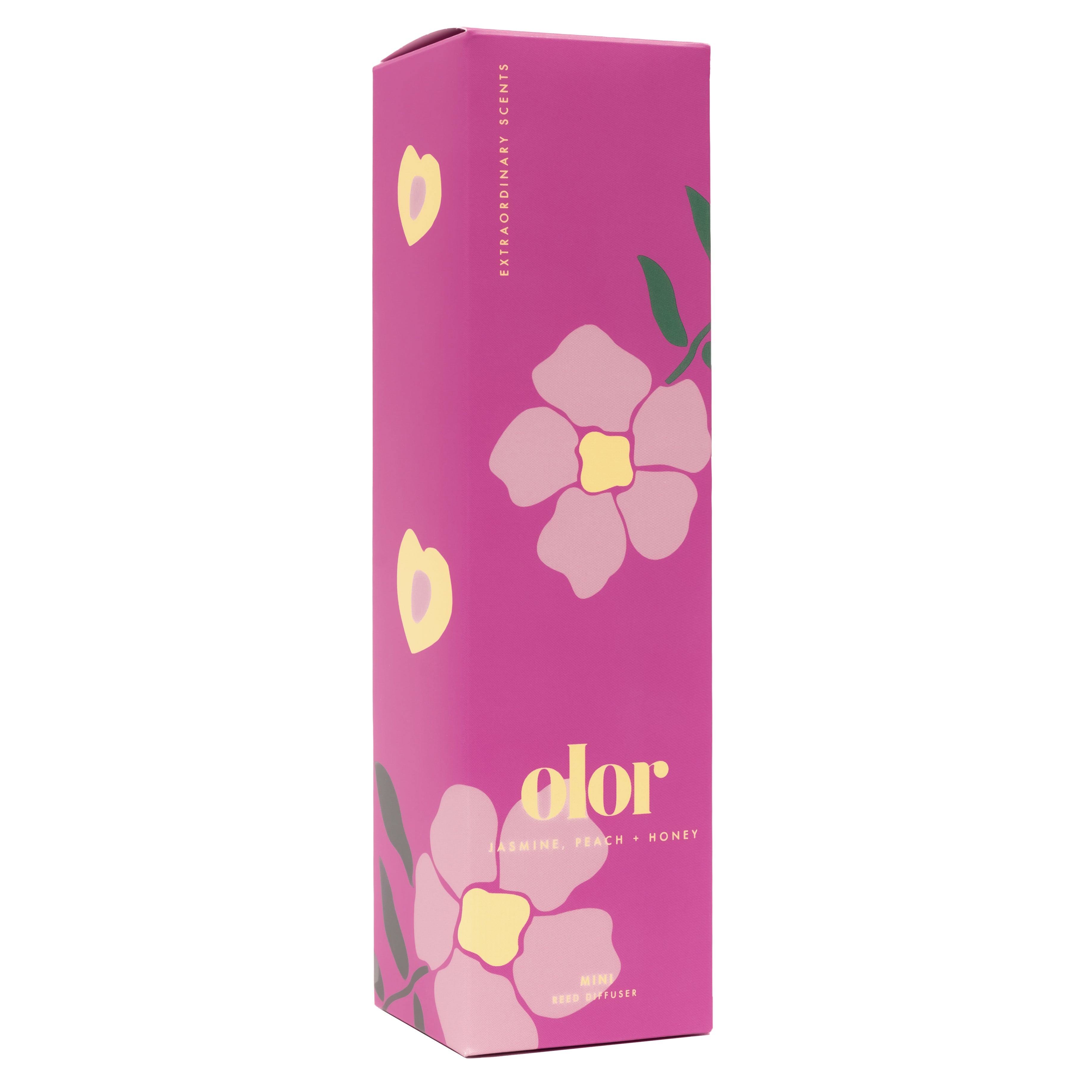 Jasmine, Peach + Honey Mini Reed Diffuser