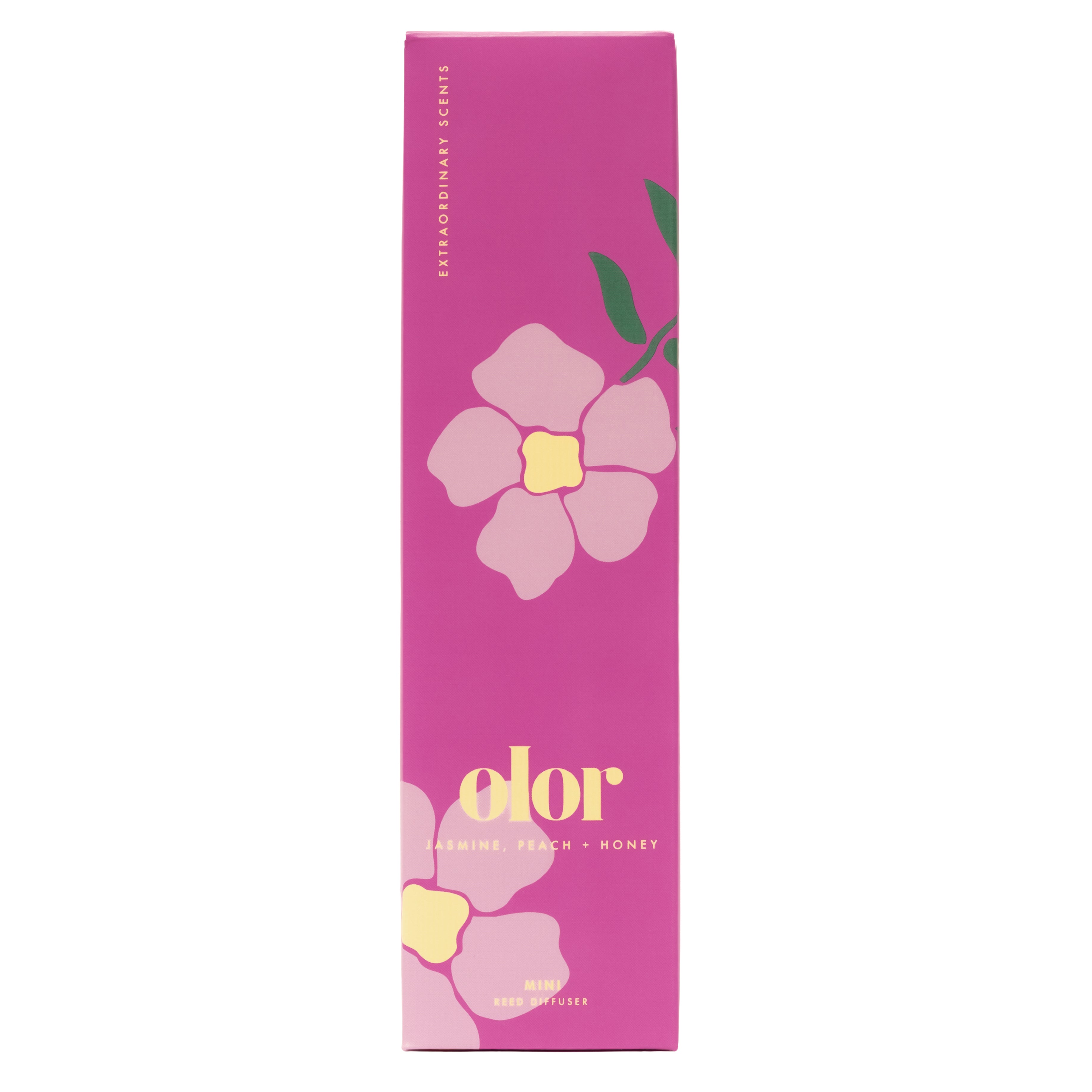 Jasmine, Peach + Honey Mini Reed Diffuser