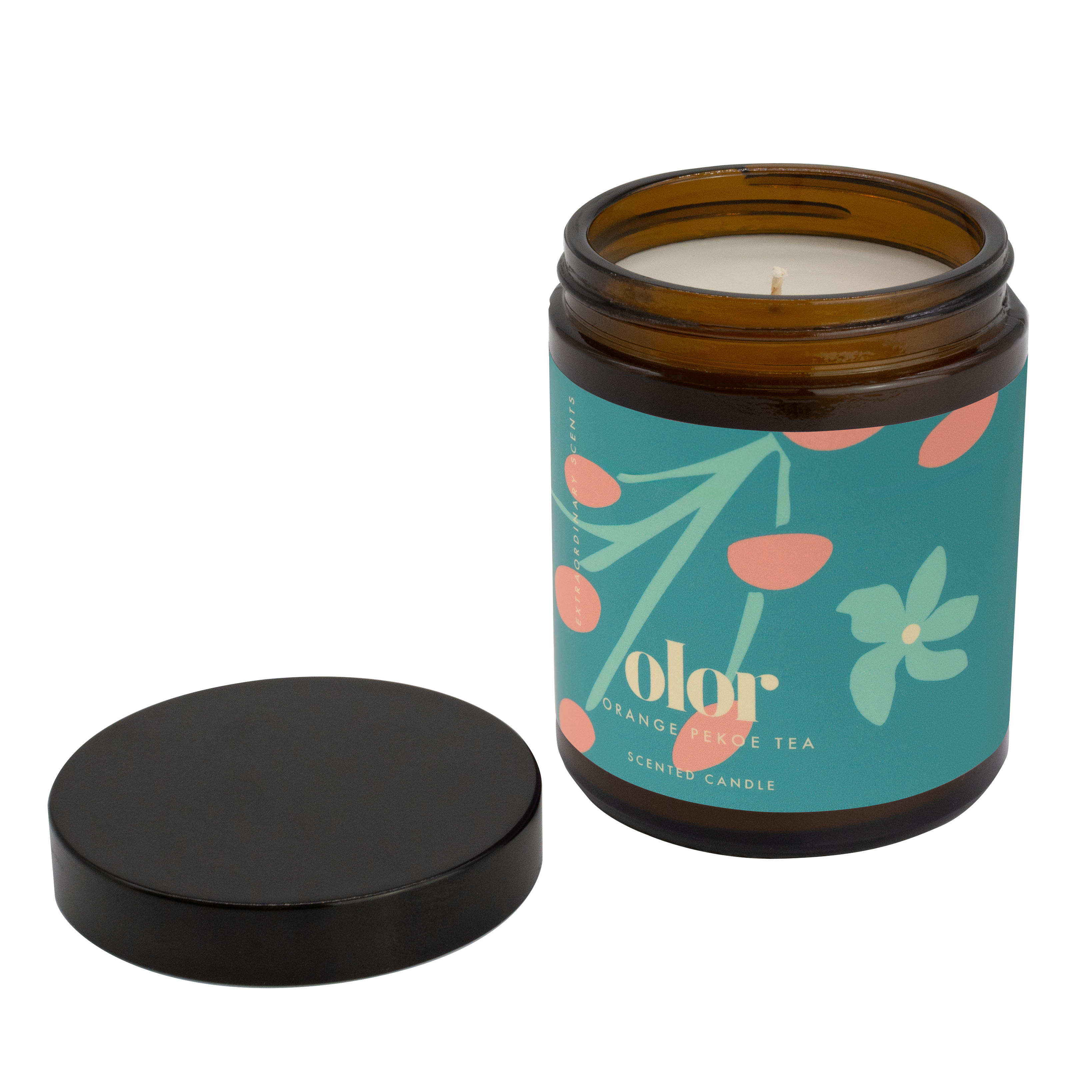 Orange Pekoe Tea Jar Candle