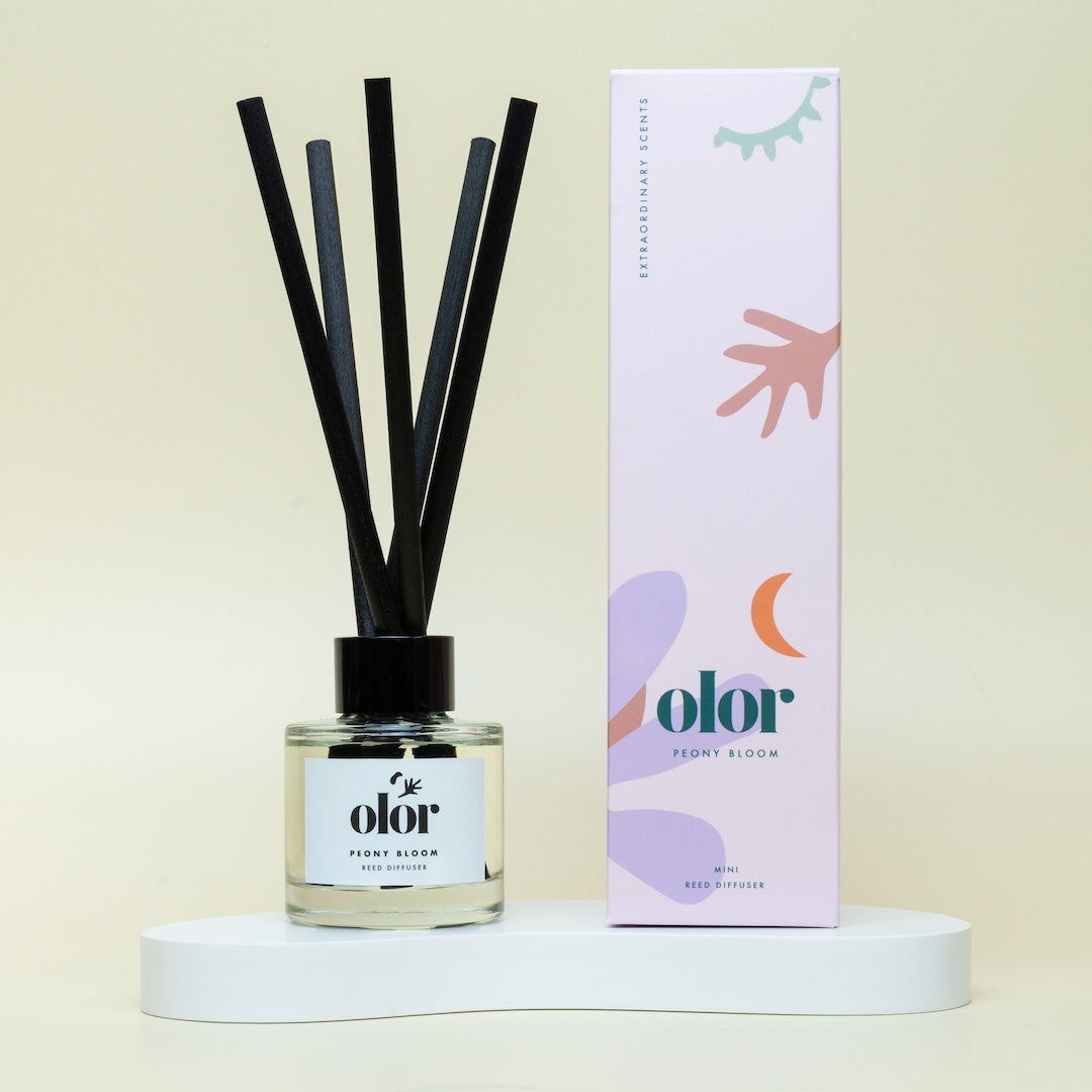 Peony Bloom Mini Reed Diffuser