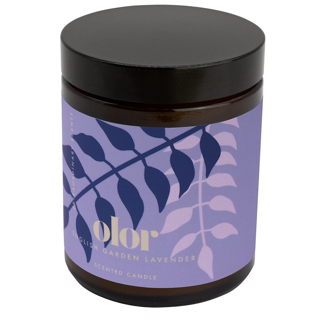 English Garden Lavender Jar Candle