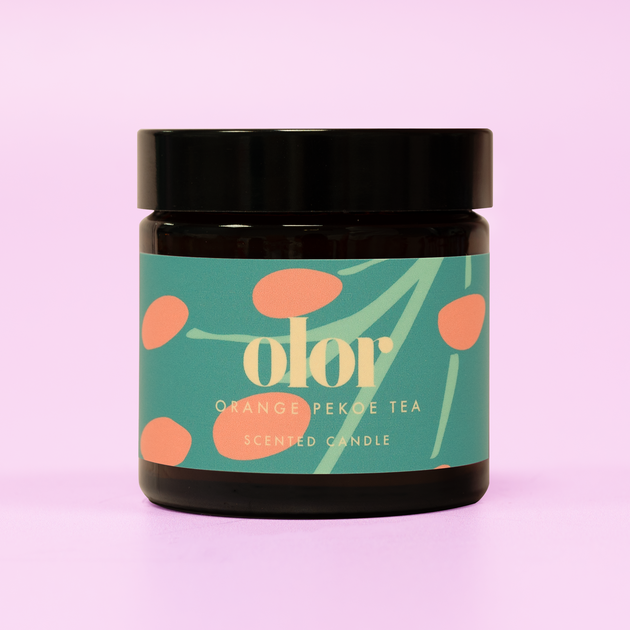 Orange Pekoe Tea Mini Jar Candle