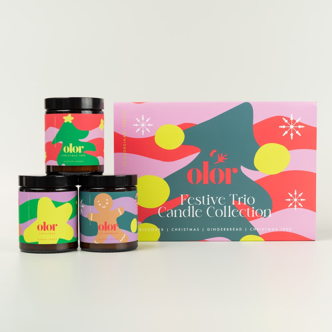 Festive Trio Candle Collection Gift Set